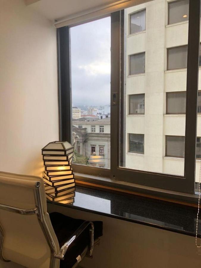 Centro Da Cidade Com Vista Para O Cristo Rio de Janeiro Exteriör bild