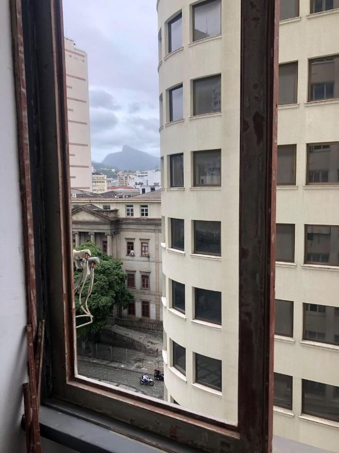 Centro Da Cidade Com Vista Para O Cristo Rio de Janeiro Exteriör bild